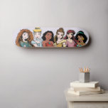 Disney Multi Princess Skateboard<br><div class="desc">Check out this awesome skateboard featuring all your favorite Disney Princesses!</div>