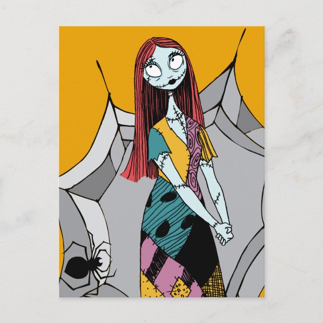 Disney Nightmare Before Christmas Sally Holiday Postcard (Front)