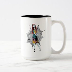 Disney Nightmare Before Christmas Sally Two-Tone Coffee Mug