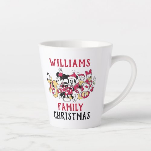 Disney  Personalized Mickey and Friends Latte Mug