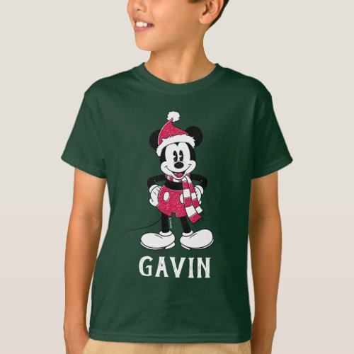 Disney  Personalized Vintage Mickey T_Shirt