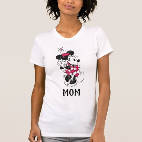 Disney  Personalized Vintage Minnie T_Shirt