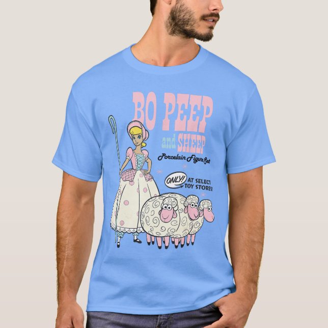 Disney Piaroy Story 4 Bo Peep and Sheep Advertisem T-Shirt (Front)