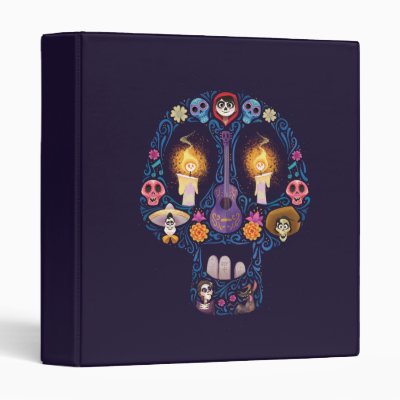 Disney Pixar Coco | Character Sugar Skull 3 Ring Binder