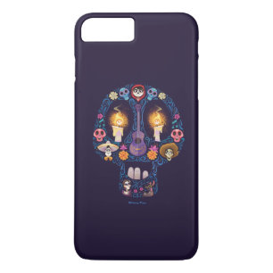 Disney Pixar Coco Character Sugar Skull iPhone 8 Plus/7 Plus Case