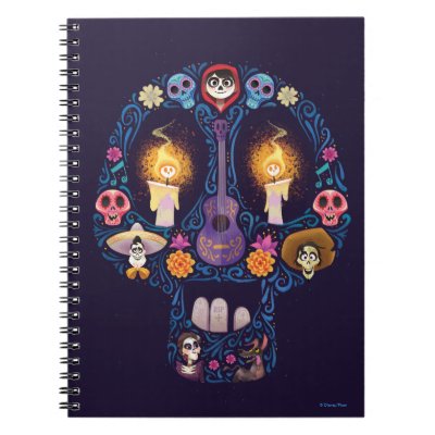 Disney Pixar Coco | Character Sugar Skull Notebook