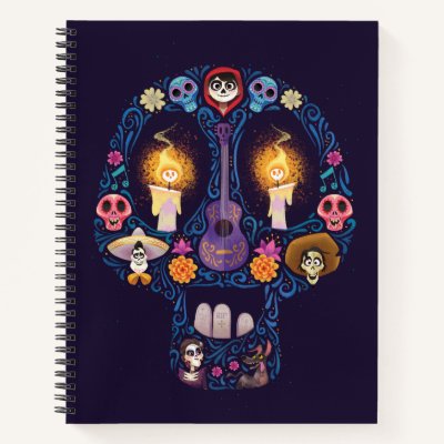 Disney Pixar Coco | Character Sugar Skull Notebook