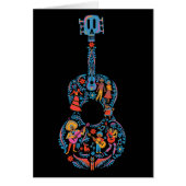 Disney Pixar Coco | Colorful Character Guitar (Front)