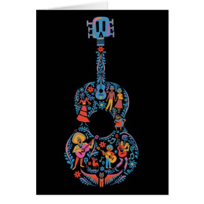 Disney Pixar Coco | Colorful Character Guitar