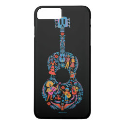 Disney Pixar Coco | Colorful Character Guitar iPhone 8 Plus/7 Plus Case