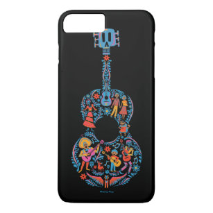 Disney Pixar Coco   Colorful Character Guitar iPhone 8 Plus/7 Plus Case