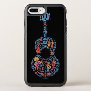 Disney Pixar Coco   Colorful Character Guitar OtterBox Symmetry iPhone 8 Plus/7 Plus Case