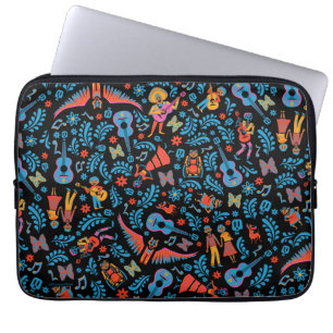 Disney Pixar Coco Colorful Character Pattern Laptop Sleeve