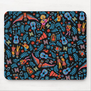 Disney Pixar Coco Colorful Character Pattern Mouse Pad