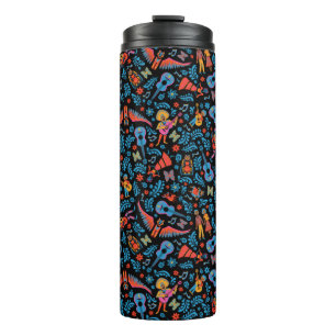 Disney Pixar Coco Colorful Character Pattern Thermal Tumbler