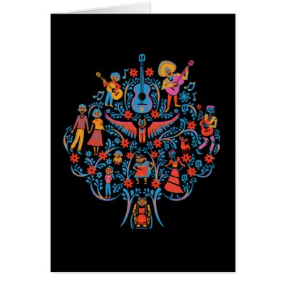 Disney Pixar Coco | Colorful Character Tree