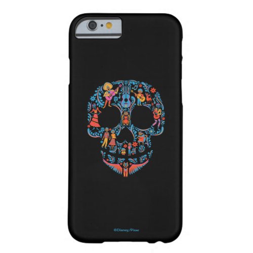Disney Pixar Coco  Colorful Sugar Skull Barely There iPhone 6 Case