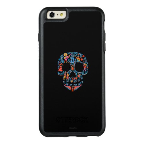 Disney Pixar Coco  Colorful Sugar Skull OtterBox iPhone 66s Plus Case