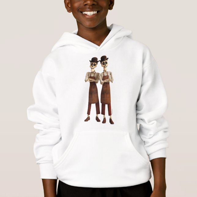Disney Pixar Coco | Cool Twin Skeletons Hoodie (Front)