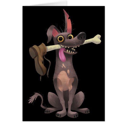 Disney Pixar Coco | Dante | Funny Bone with Shoe Cards (Front)