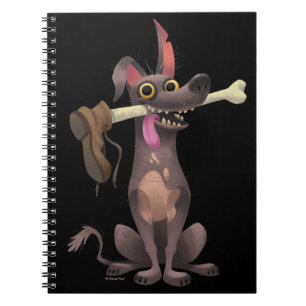 Disney Pixar Coco Dante Funny Bone with Shoe Notebook