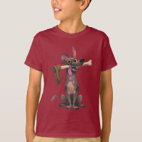 Disney Pixar Coco | Dante | Funny Bone with Shoe T-Shirt