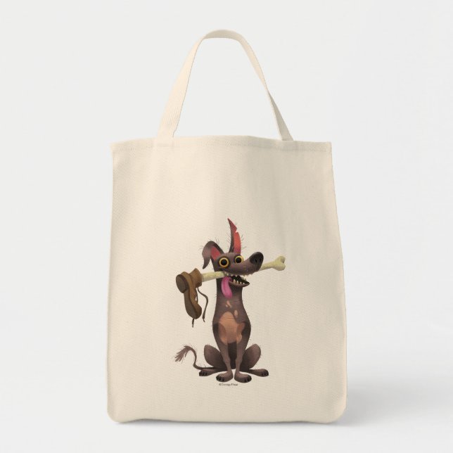 Disney Pixar Coco | Dante | Funny Bone with Shoe Tote Bag (Front)
