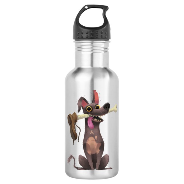Disney Pixar Coco | Dante | Funny Bone with Shoe Water Bottle (Front)