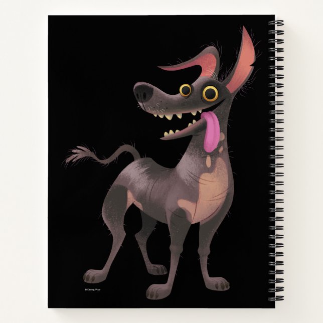 Disney Pixar Coco Dante Funny Tongue Out Notebook Zazzle