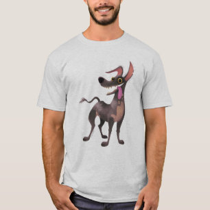 Disney Pixar Coco Dante Funny Tongue Out T-Shirt