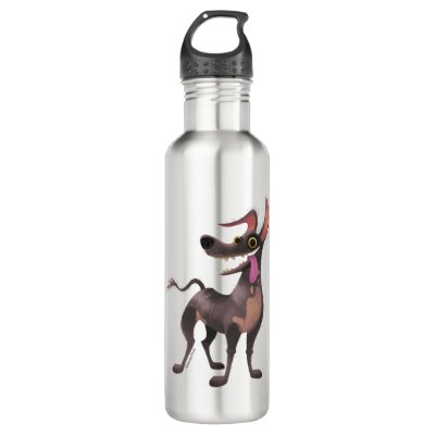 Disney Pixar Coco | Dante | Funny Tongue Out Water Bottle