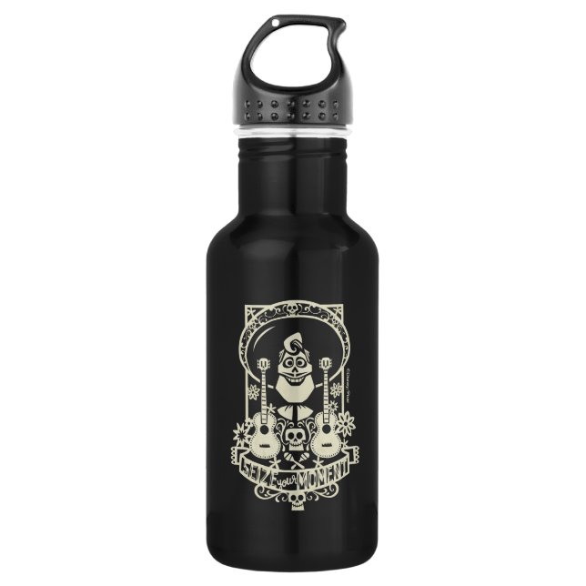 Disney Pixar Coco | Ernesto - Funny Quote Water Bottle (Front)