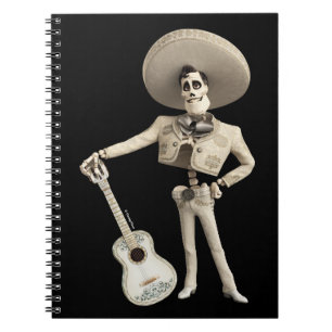 Disney Pixar Coco Ernesto Holding Guitar Notebook