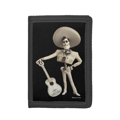 Disney Pixar Coco | Ernesto | Holding Guitar Tri-fold Wallet