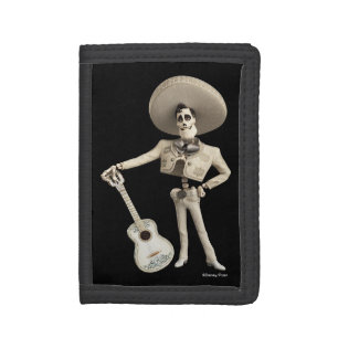 Disney Pixar Coco Ernesto Holding Guitar Trifold Wallet