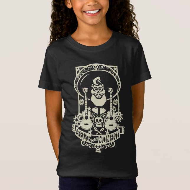 Disney Pixar Coco | Ernesto | Inspirational Quote T-Shirt (Front)
