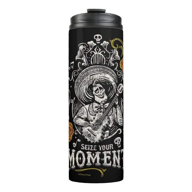 Disney Pixar Coco | Ernesto | Inspirational Quote Thermal Tumbler (Front)