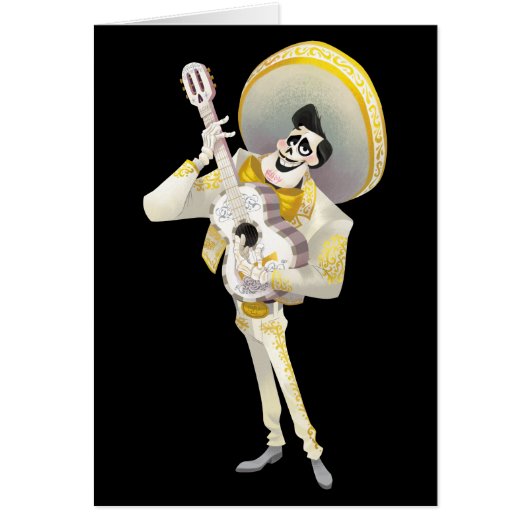 Disney Pixar Coco | Ernesto | Playing Guitar Cards (Front)