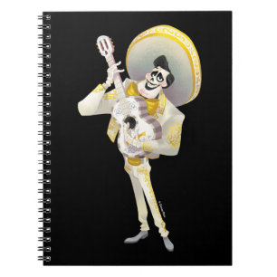 Disney Pixar Coco Ernesto Playing Guitar Notebook