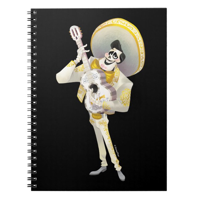 Disney Pixar Coco | Ernesto | Playing Guitar Notebook (Front)