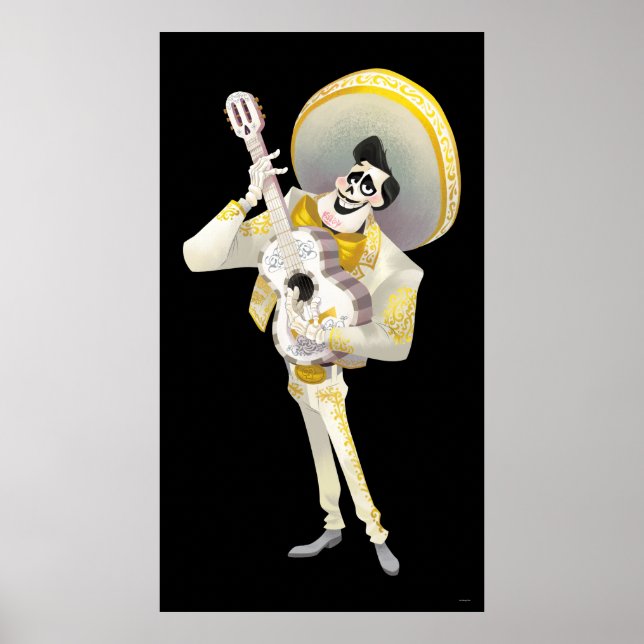 Disney Pixar Coco | Ernesto | Playing Guitar Poster (Front)