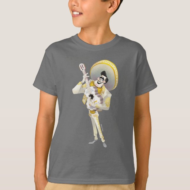 Disney Pixar Coco | Ernesto | Playing Guitar T-Shirt (Front)