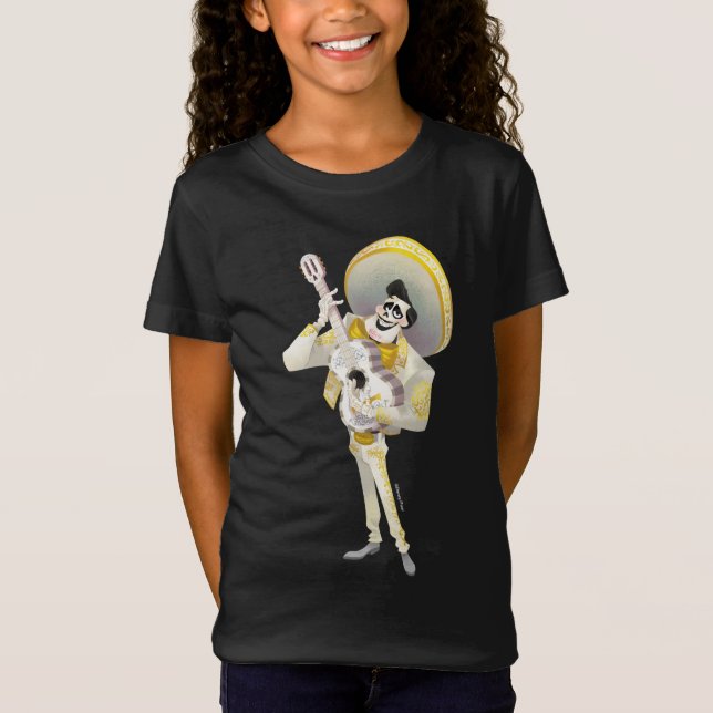 Disney Pixar Coco | Ernesto | Playing Guitar T-Shirt (Front)