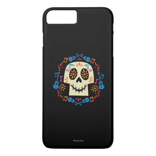 Disney Pixar Coco  Gothic Sugar Skull iPhone 8 Plus7 Plus Case