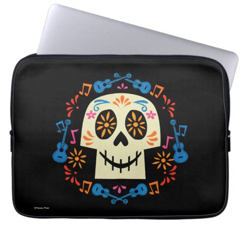 Disney Pixar Coco  Gothic Sugar Skull Laptop Sleeve