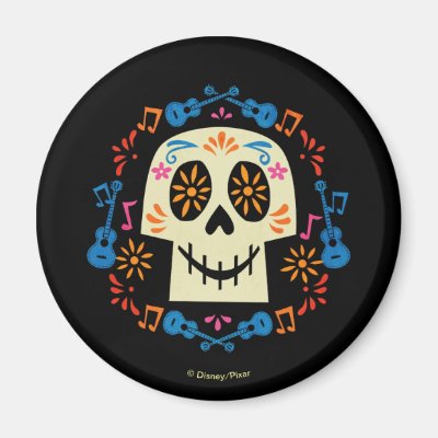 Disney Pixar Coco | Gothic Sugar Skull Magnet