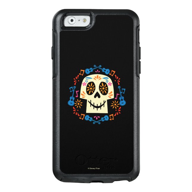 Disney Pixar Coco | Gothic Sugar Skull Otterbox iPhone Case (Back)