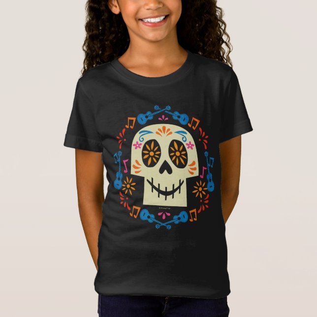 Disney Pixar Coco | Gothic Sugar Skull T-Shirt (Front)