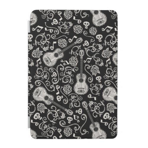 Disney Pixar Coco  Guitar  Rose Pattern iPad Mini Cover