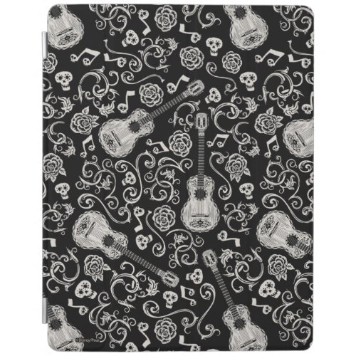 Disney Pixar Coco  Guitar  Rose Pattern iPad Smart Cover